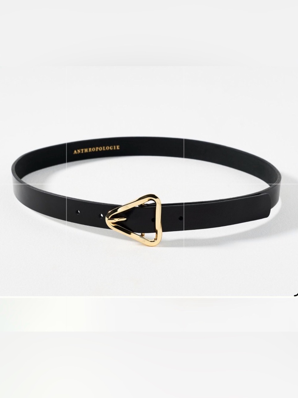 Anthropologie Triangle Buckle Belt